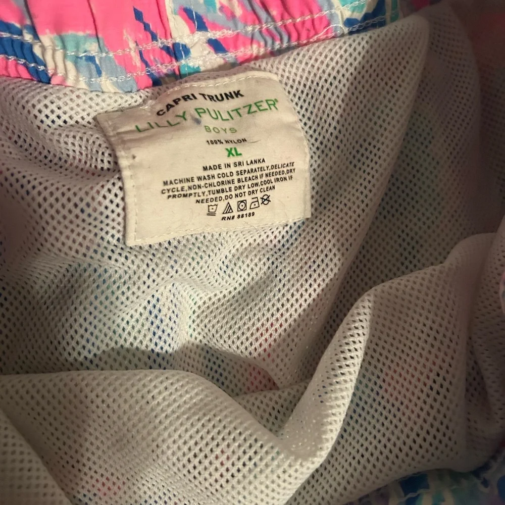 Lilly Pulitzer Boys Swim Trunks